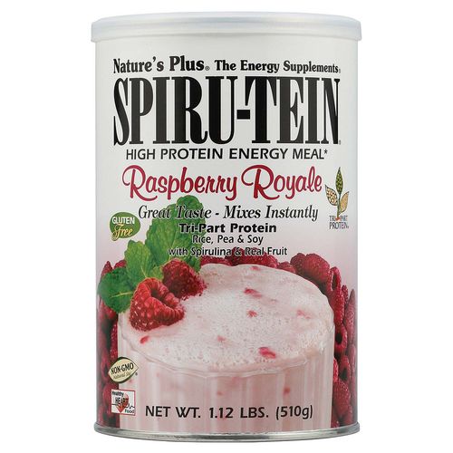 Nature's Plus Spiru-Tein Raspberry Royale 1 lb,12