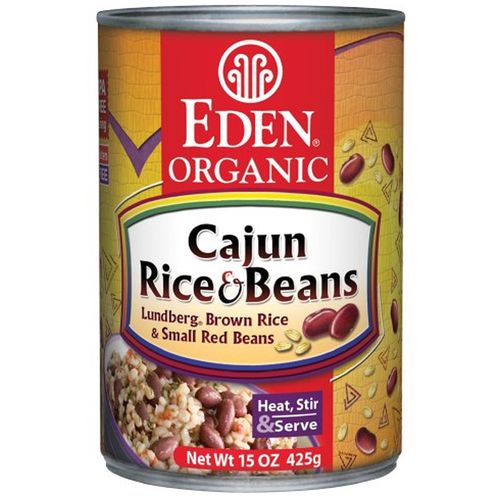 Eden Foods Orgânico Cajun Arroz e Feijão Vermelho 15 onças