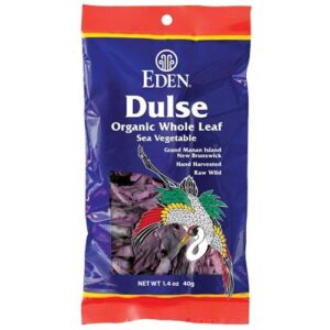 Eden Foods Orgânicos Whole Folha Dulse Sea Vegetable 1,4 onças