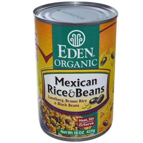 Eden Foods Orgânico Arroz e Feijão 15 onças mexicano