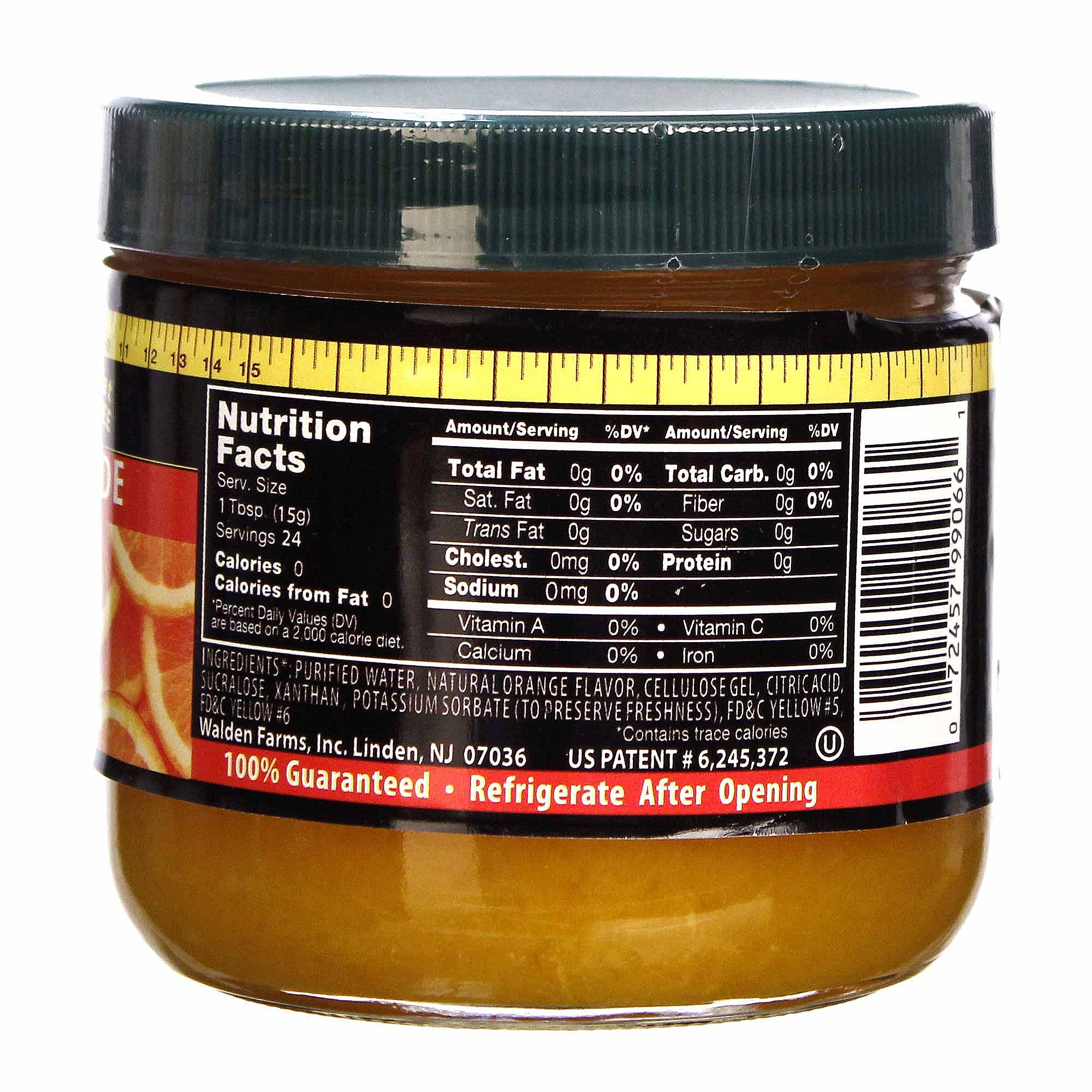 Walden Farms Laranja Marmalade Fruit Espalhe 12 onças - Imagem 2