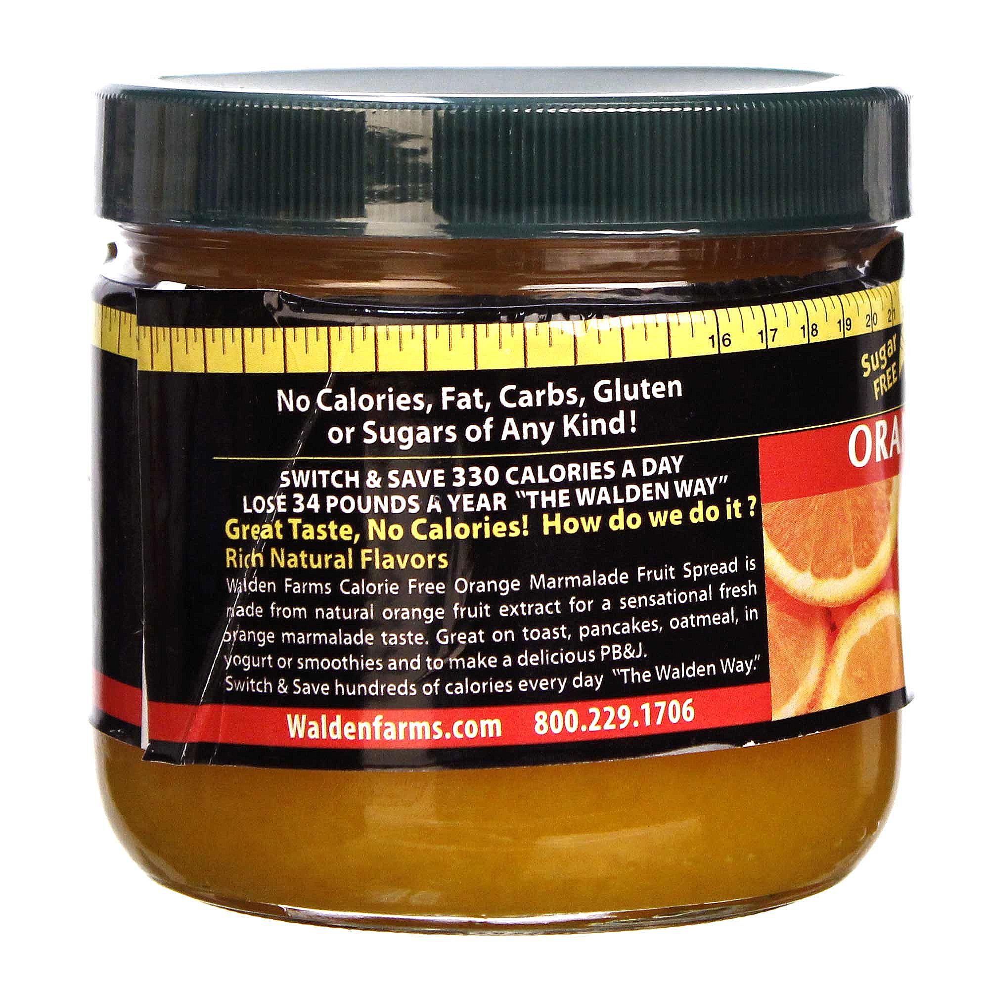 Walden Farms Laranja Marmalade Fruit Espalhe 12 onças - Imagem 3
