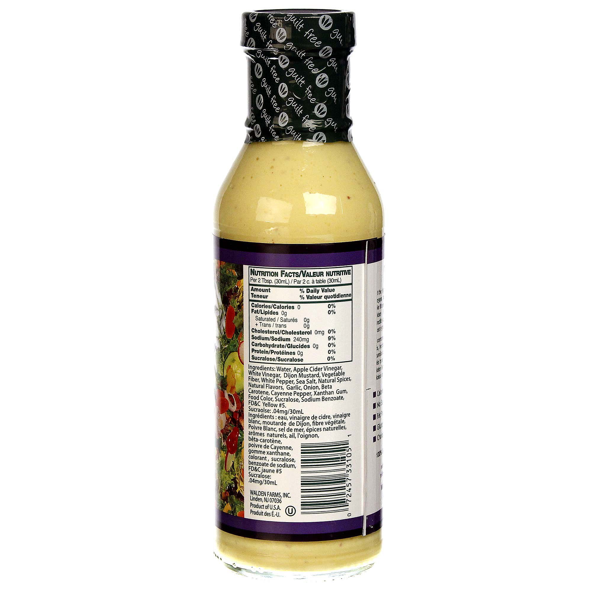 Walden Farms Mel Dijon Vestir 12 fl oz - Imagem 2