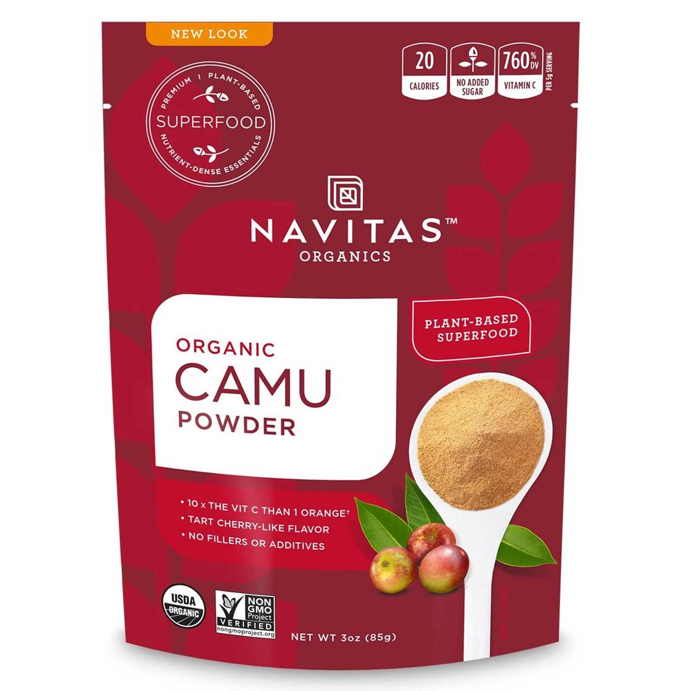 Navitas Naturals Camu Camu em pó 3 oz
