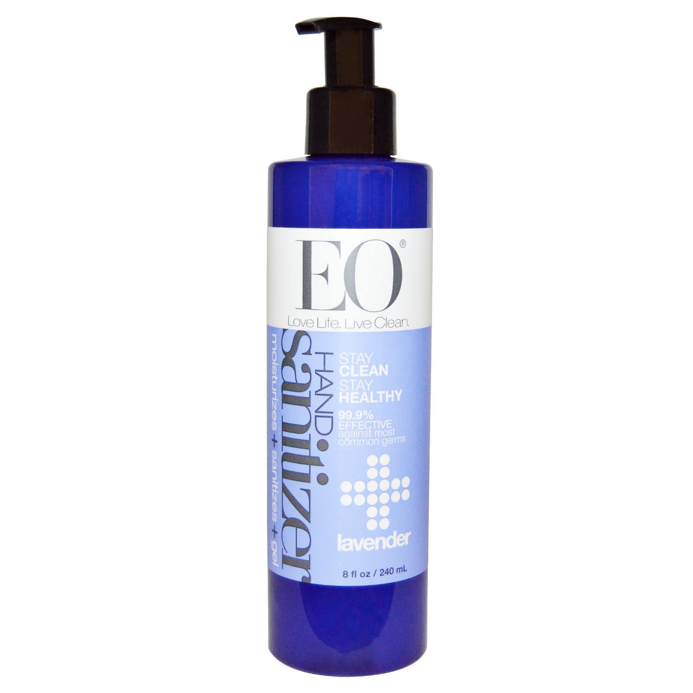 Eo Products Hand Sanitizer Lavender 8 onças