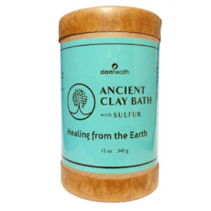 Zion Health Ancient Clay Bath, Com Sulfer - 12 oz