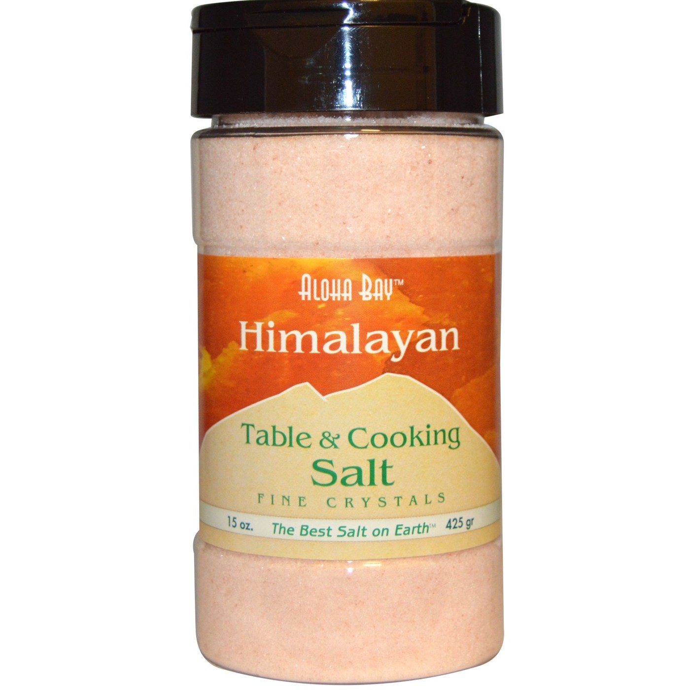 Himalayan Salt Himalayan de sal fino Dispn 15 onças