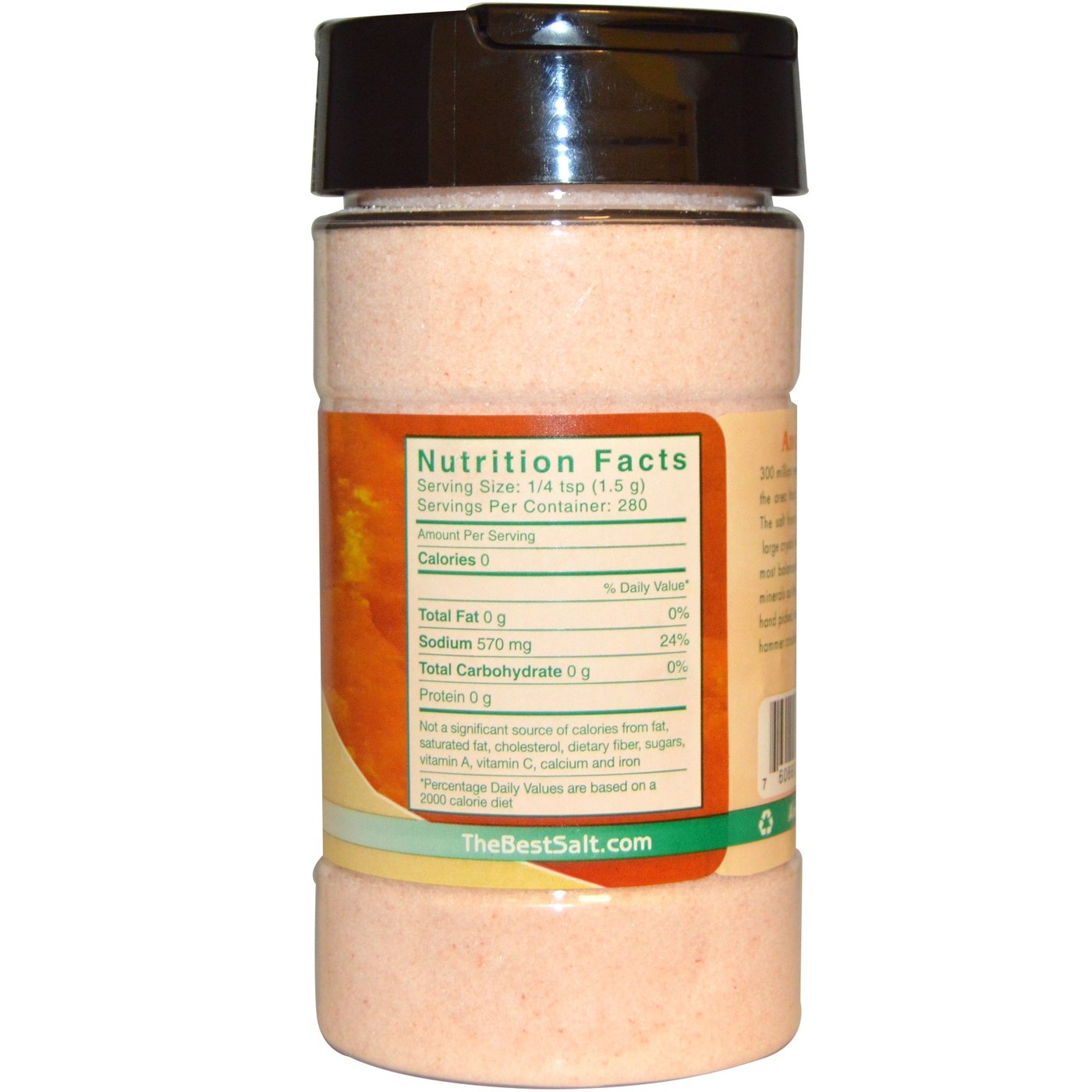 Himalayan Salt Himalayan de sal fino Dispn 15 onças - Imagem 2