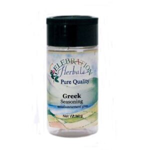 Celebration Ervaals Seasoning, grego - 4 oz