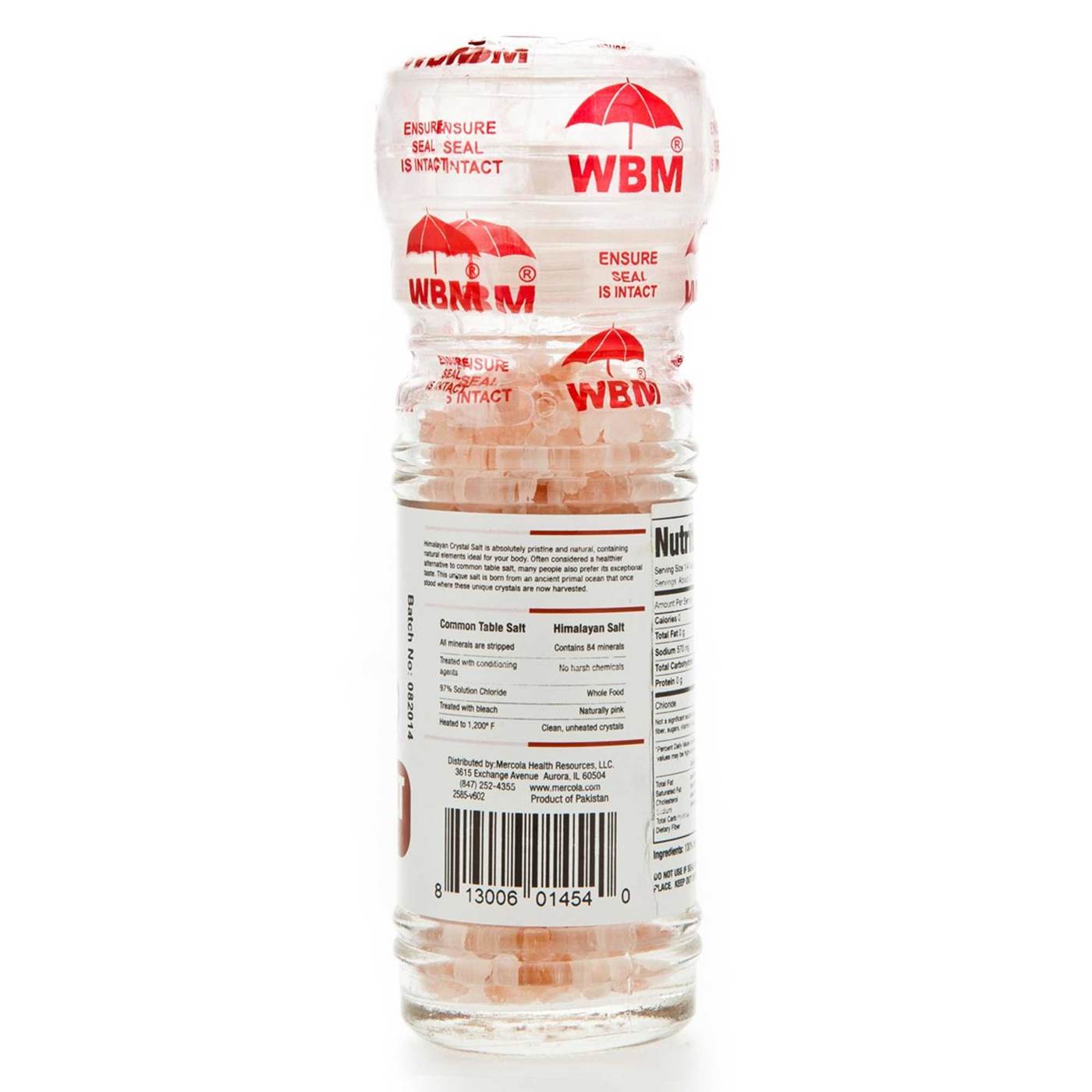 Dr. Mercola Himalayan Cooking Salt with Grinder 100 g - Imagem 2