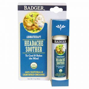 Comprar badger aromatherapy organic headache soother cool and relax peppermint and lavender 17 g preço no brasil dor de cabeça - enxaqueca suplemento importado loja 27 online promoção - 27 de março de 2023