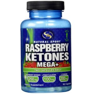 Natural Sport Framboesa Cetonas mega mais 90 Cápsulas