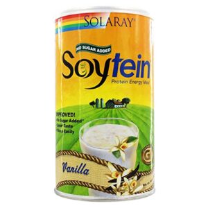 Solaray Soytein Energia Proteína Refeição Vanilla 3-408 g Cans