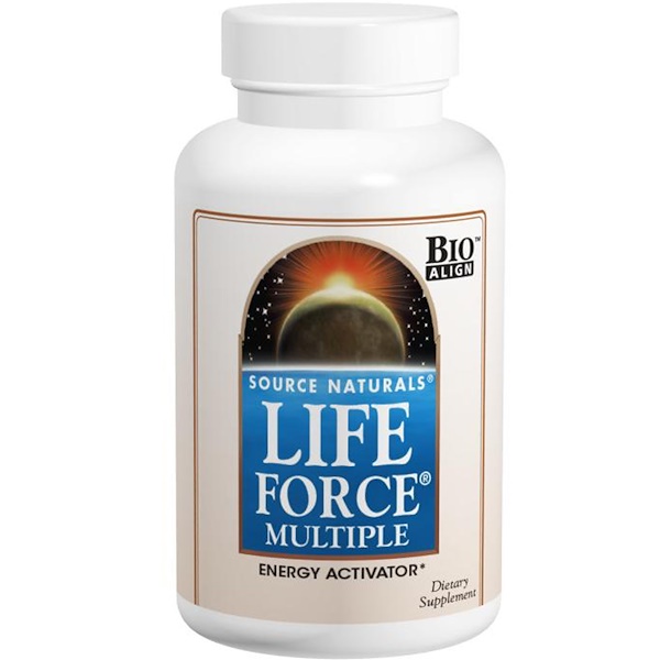 Source Naturals, Life Force Múltiplo, 120 tabletes