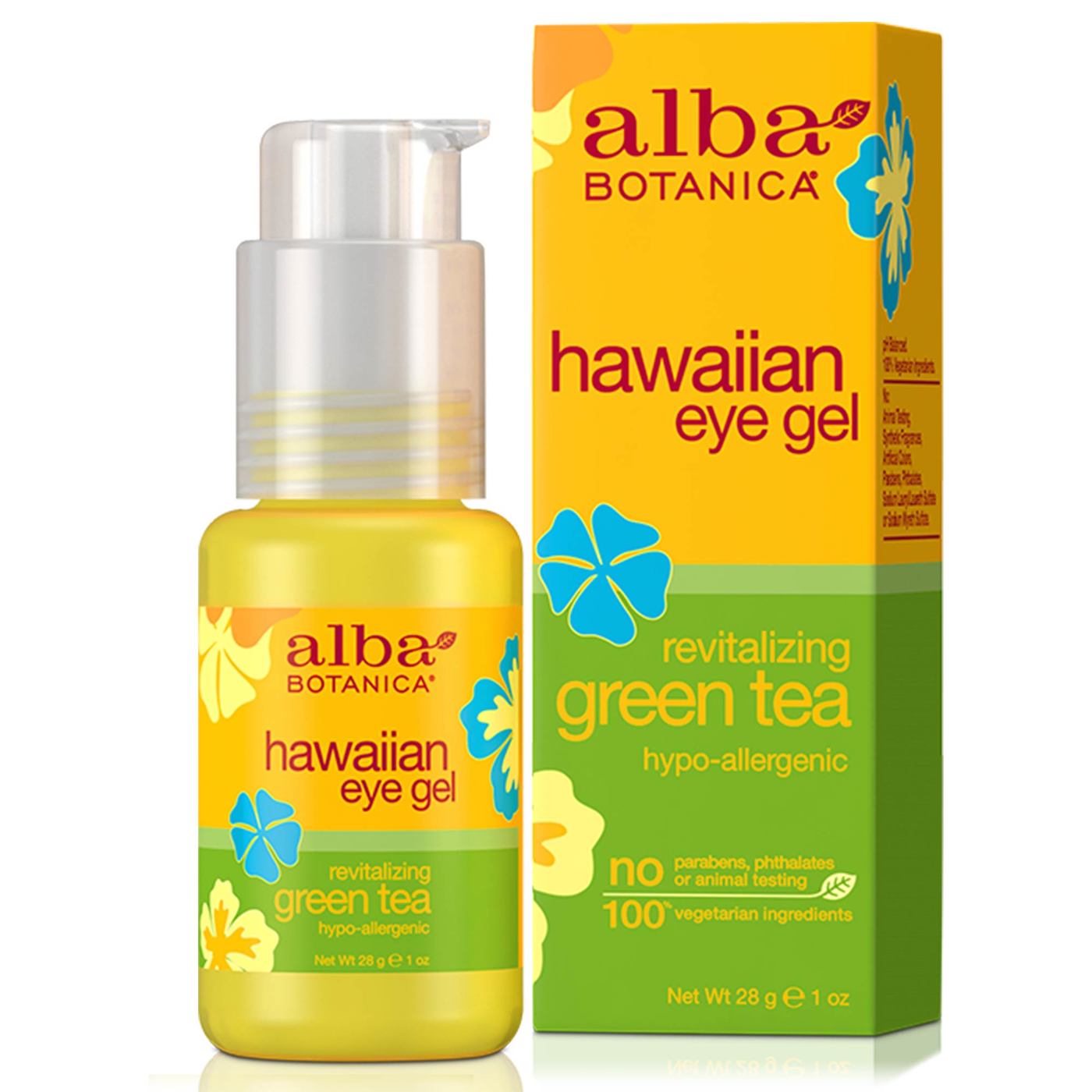 Alba Botanica Chá Verde Eye Gel 1 oz