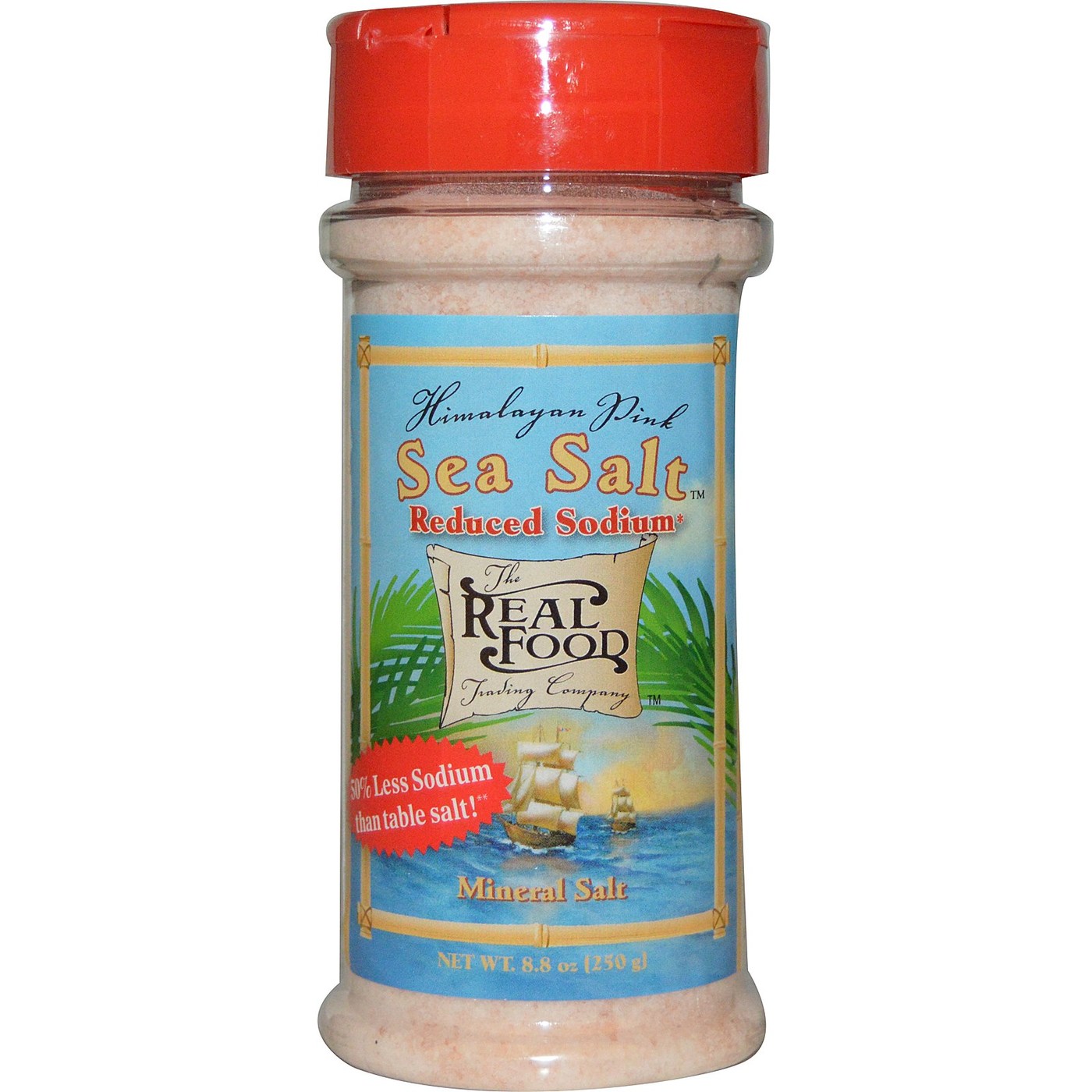 Sal Rosa do Himalaia Baixo teor de sódio FunFresh Foods 260ml