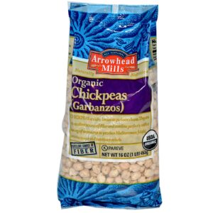 Arrowhead Mills Grão de bico (Garbanzos) (12 Pack) 12 - 16 sacos oz