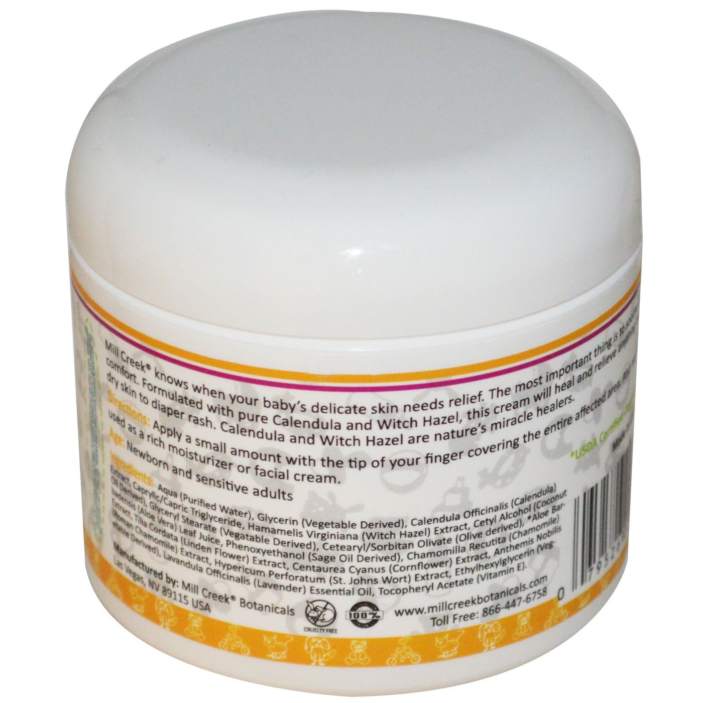 Mill Creek Bebê Calêndula Creme 4 fl oz - Imagem 2