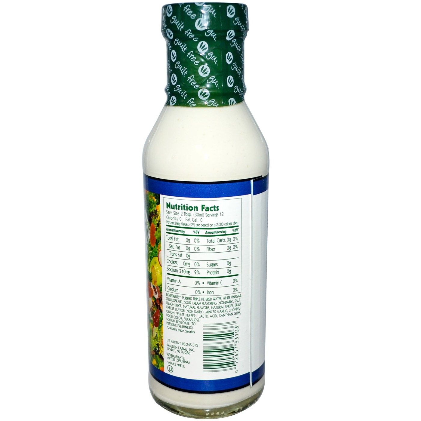 Walden Farms Bleu Cheese Dressing 12 fl oz - Imagem 2