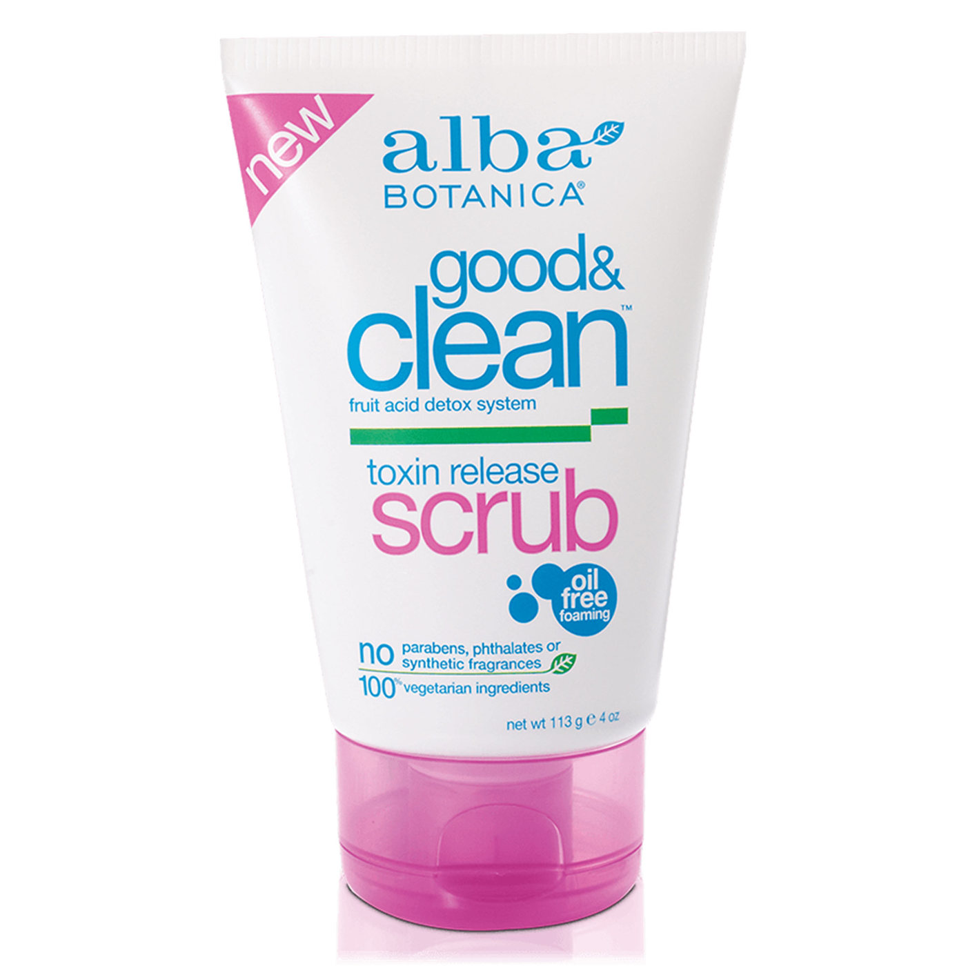Alba Botanica Boa & Clean Toxina Lançamento Srub 4 OZ