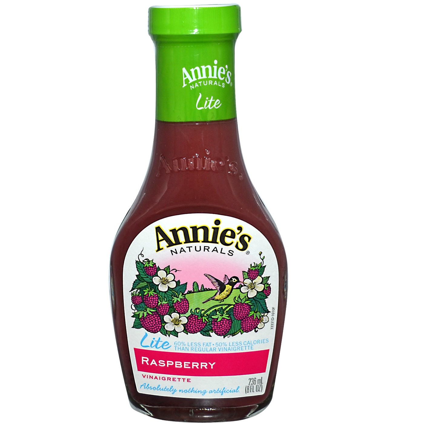 Annies Homegrown Lite Natural vinagrete de framboesa 8 fl oz