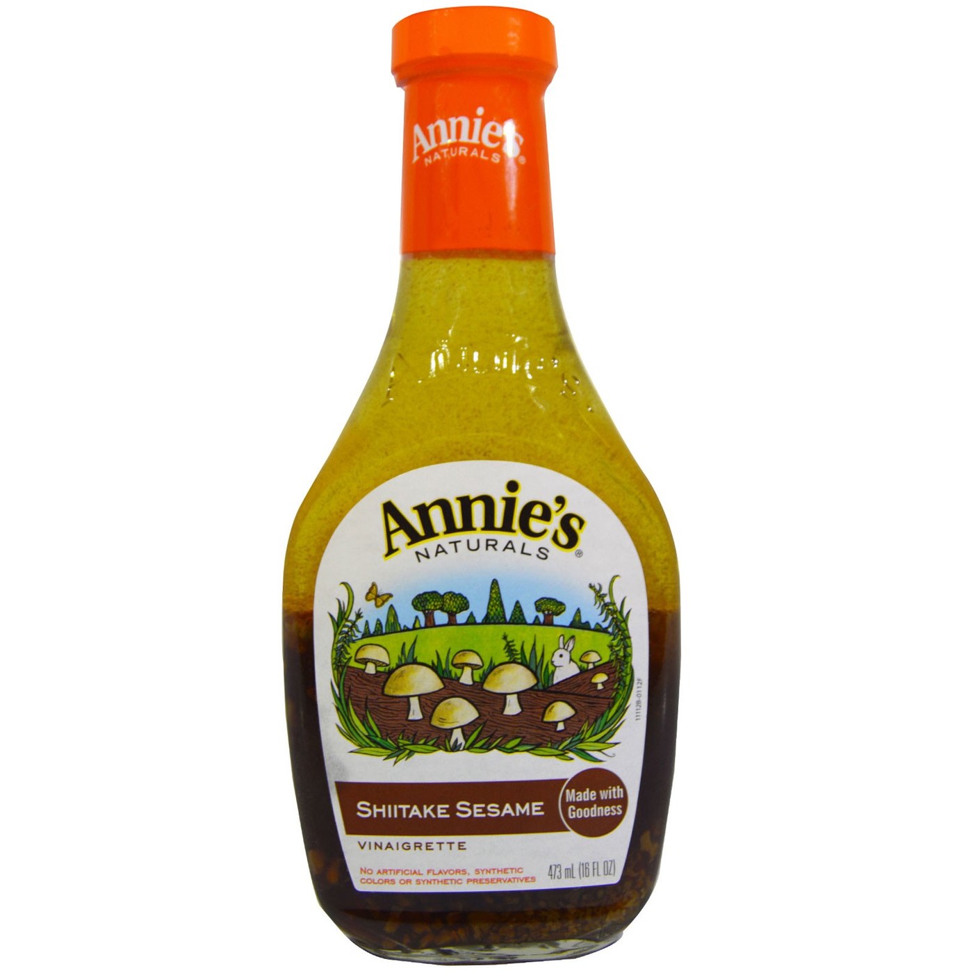 Annies Homegrown Shiitake orgânicos Sesame Vinagrete 16 fl oz