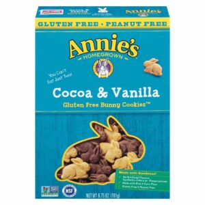 Annies Homegrown Gluten Free Coelho Biscoitos de cacau e baunilha 6,75 onças