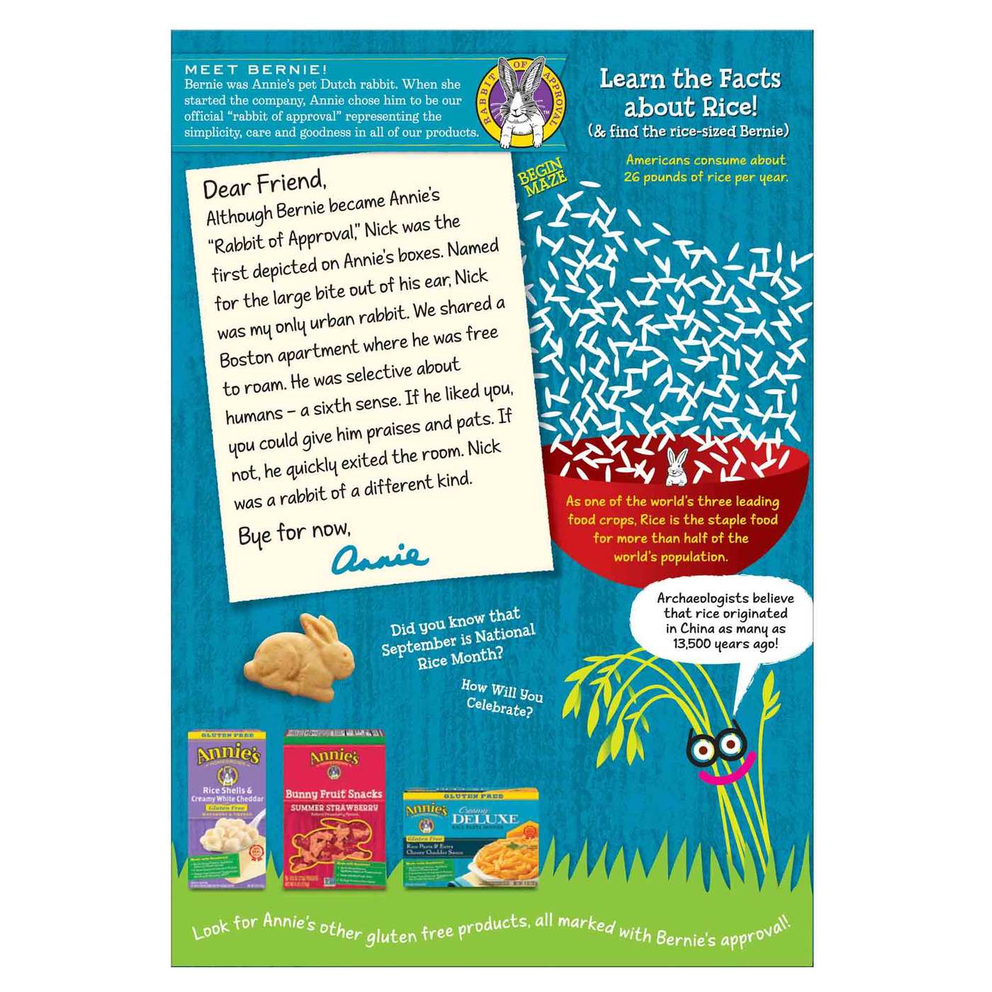 Annies Homegrown Gluten Free Coelho Biscoitos de cacau e baunilha 6,75 onças - Imagem 4