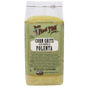 Bobs Red Mill Corn Grits Polenta (4 blocos) de 4 - 24 onças Bags