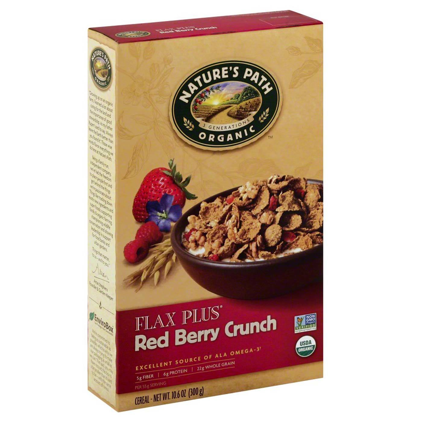 Natures Path Linho Além Red Berry Crunch 10,6 oz
