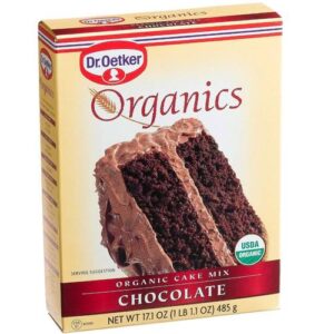 Orgânicos Mistura de Bolo Dr Oetker Chocolate 15.25 oz/ 432.27 gr