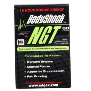 Edge X Nutrition Bodyshock NGT 60 Cápsulas