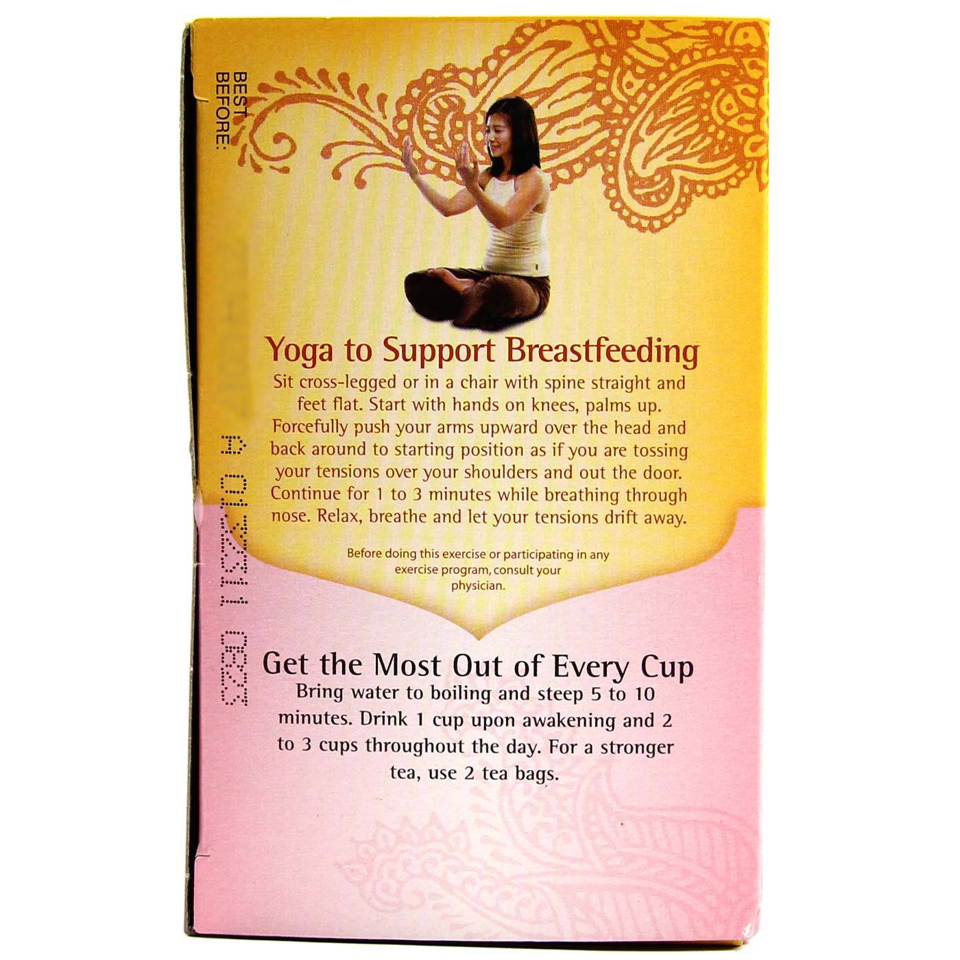 Yogi Tea Organic Teas Da mulher Apoio Enfermagem 16 Sacos - Imagem 4