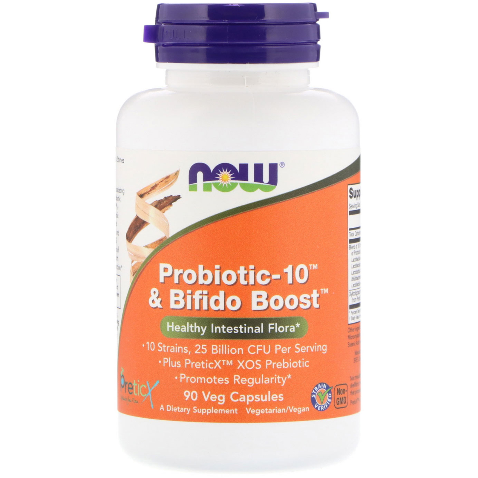 Now Foods, Probiotic-10 & Bifido Boost, 90 Veg Capsules