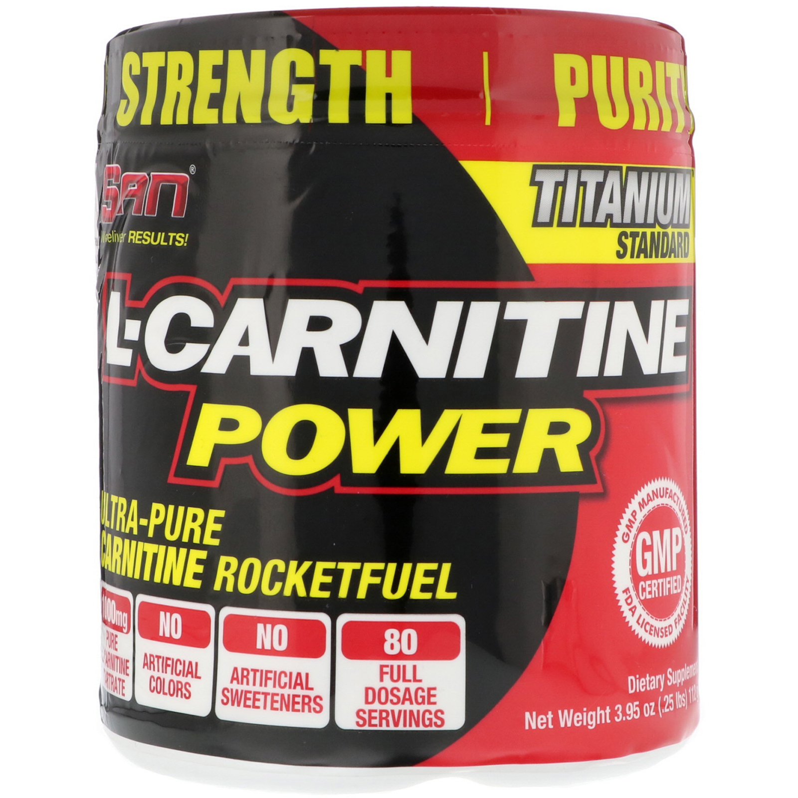 SAN Nutrition, L-Carnitine Power, 3.95 oz (112 g)