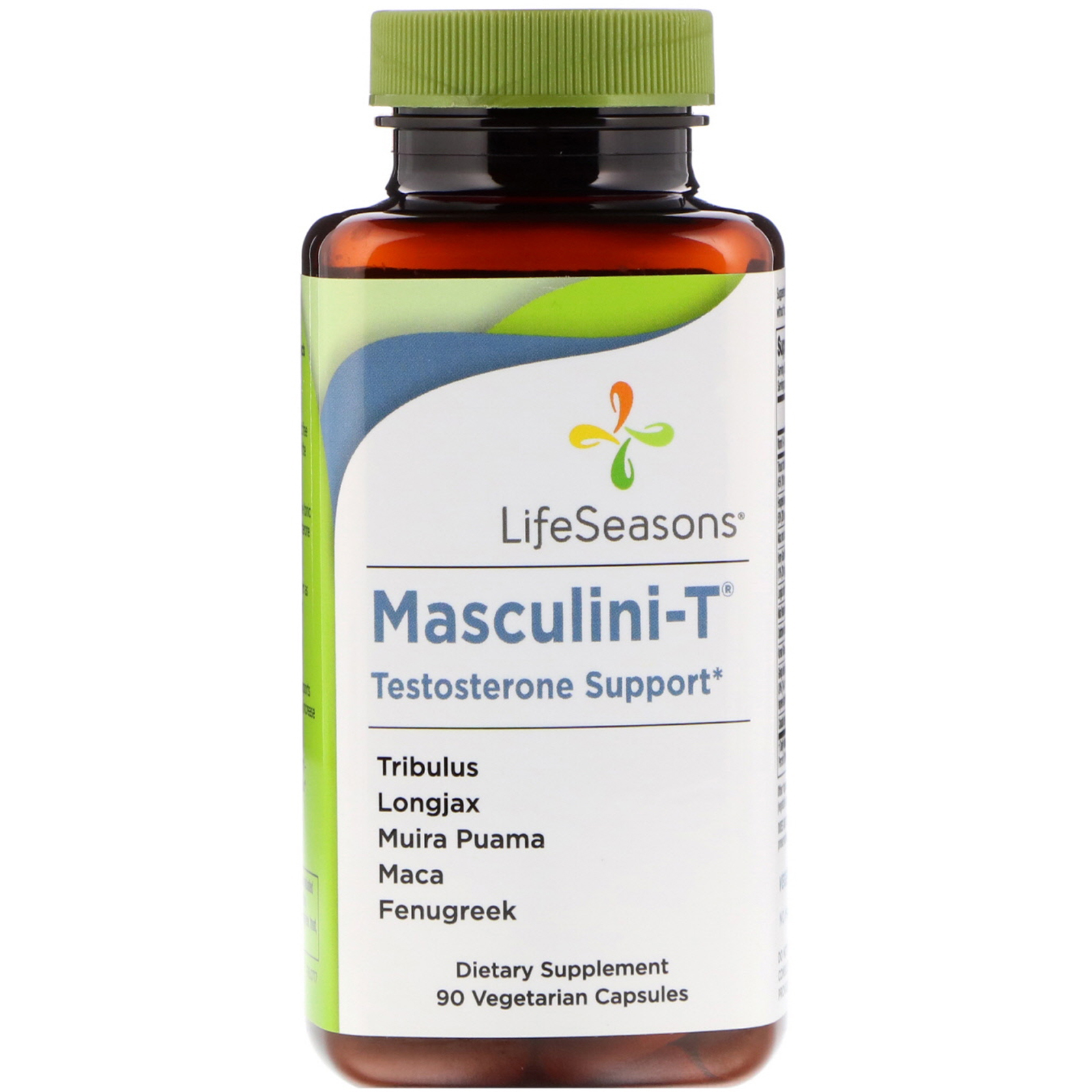 Life Seasons, Masculini-T, Testosterone Support, 90 Vegetarian Capsules