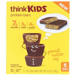 Comprar thinkthin, thinkkids, protein bars, peanut butter cup, 5 bars, 1 oz (28 g ) each preço no brasil ervas infantis suplemento importado loja 35 online promoção - 26 de setembro de 2022
