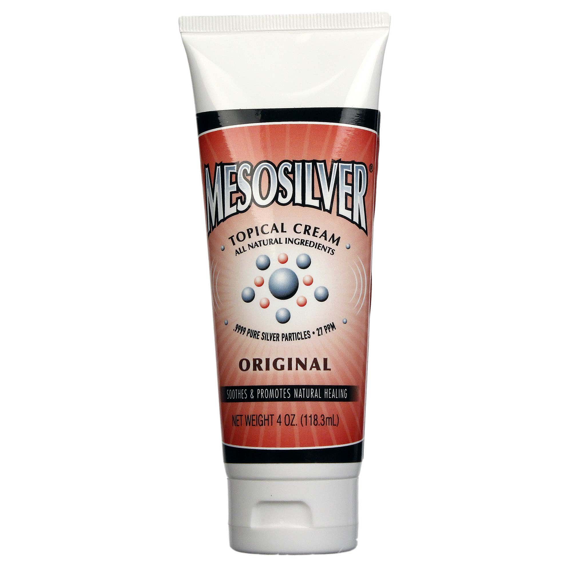 Purest Colloids Mesosilver Creme Tópico Original 4 fl oz