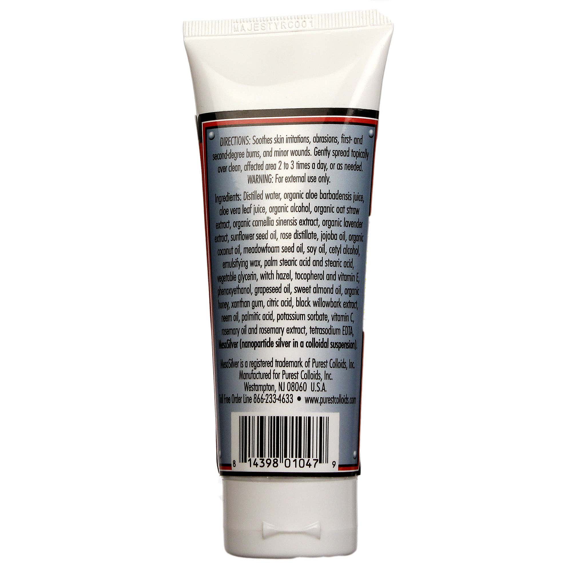 Purest Colloids Mesosilver tópica Lavender Creme 4 fl oz - Imagem 2