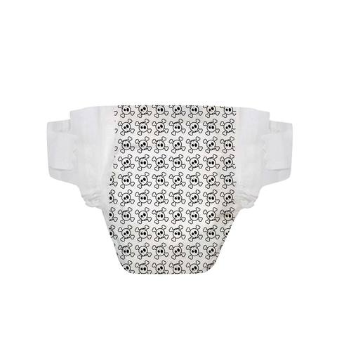 The Honest Company Original Diapers, extra grande - Skulls - 25 pack (size 5)