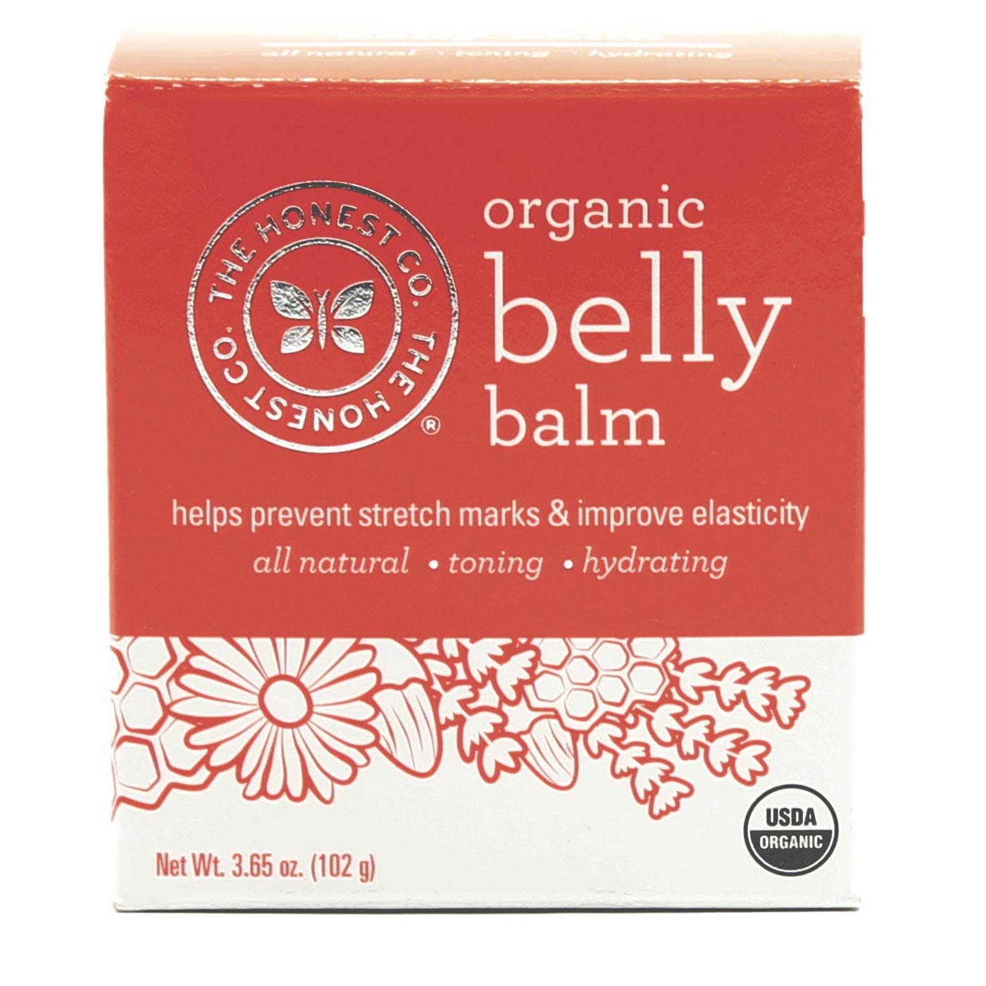 The Honest Company Orgânico Belly Balm - 3.65 oz