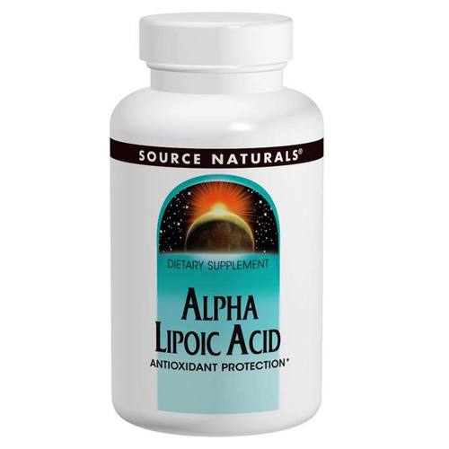 Source Naturals Alpha Lipoic Acid - 300 mg - 30 Cápsulas