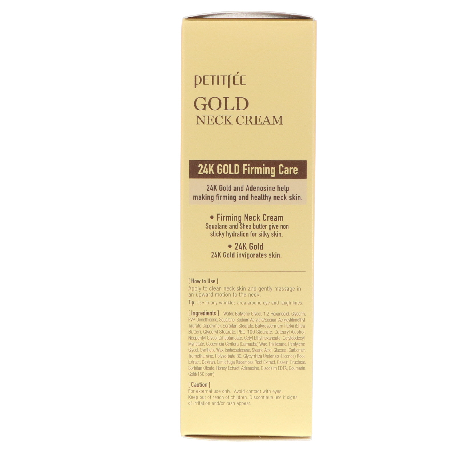 Petitfee, Gold Neck Cream, 50 g - Imagem 2