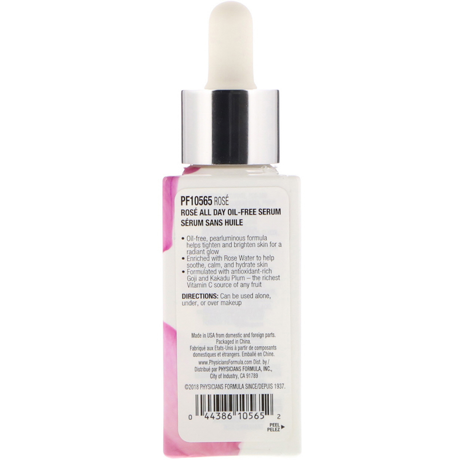 Physician's Formula, Inc., Rose All Day, Oil-Free Serum, 1.0 fl oz (30 ml) - Imagem 2