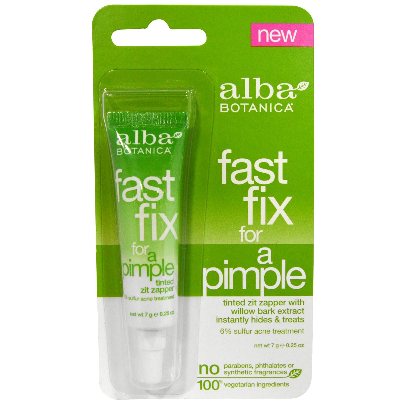 Alba Botanica Fast Fix For A Pimple - .25 oz