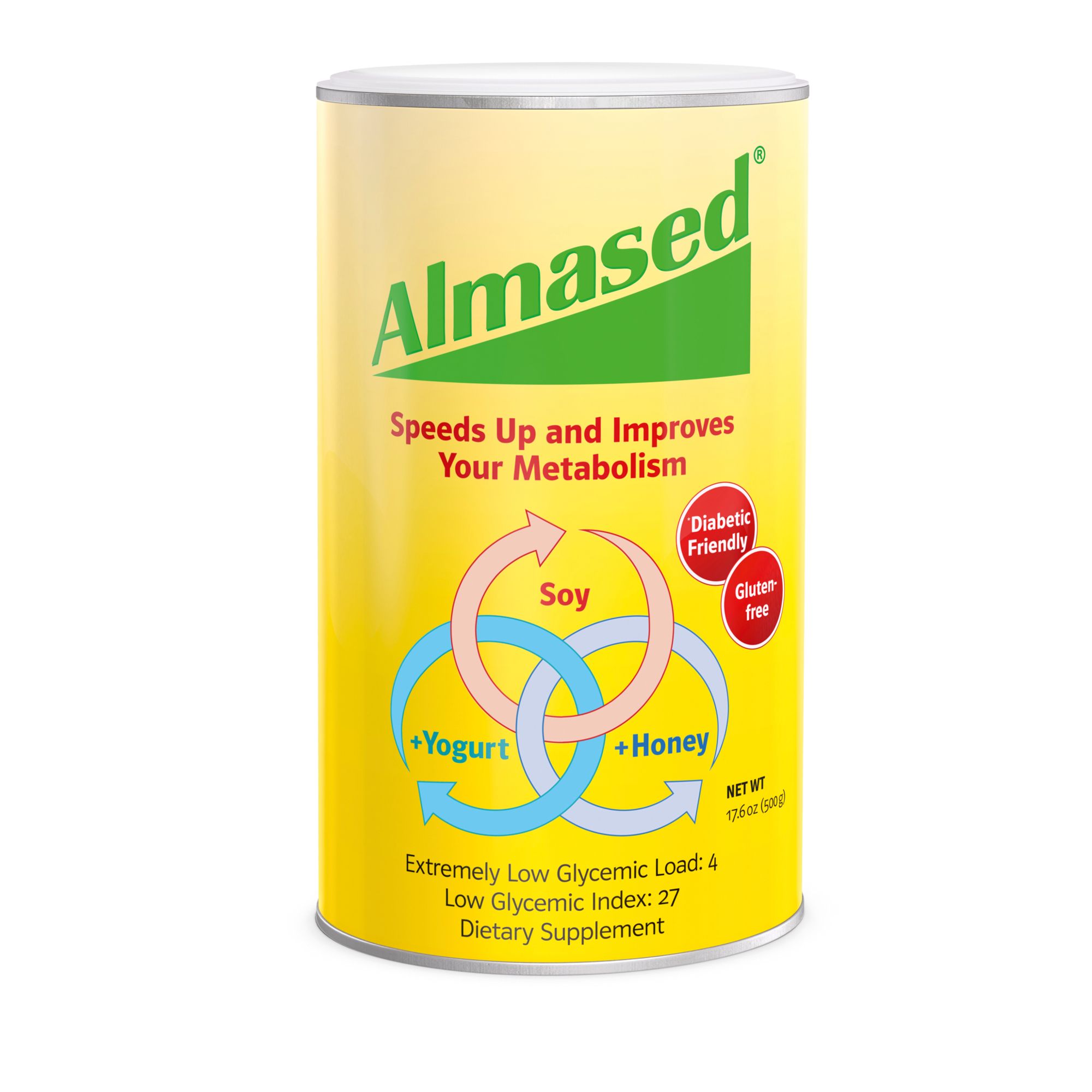 Almased Almased Synergy Diet 17,6 onças (500 g)
