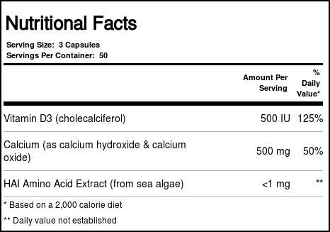 Lane Labs AdvaCAL 1000 150 Cápsulas - Imagem 3