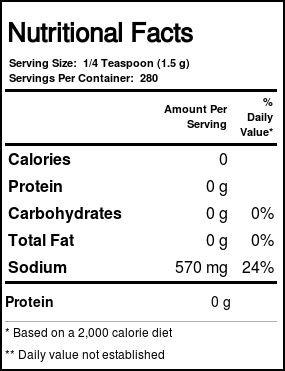 Himalayan Salt Himalayan de sal fino Dispn 15 onças - Imagem 3
