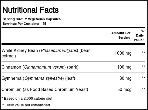 Natural Sport Rim feijão branco Extrair mega 90 Cápsulas Vegetarianas - Imagem 2