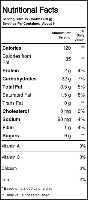Annies Homegrown Gluten Free Coelho Biscoitos de cacau e baunilha 6,75 onças - Imagem 6